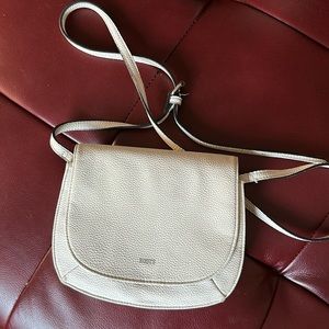 Roots Cream Crossbody Bag